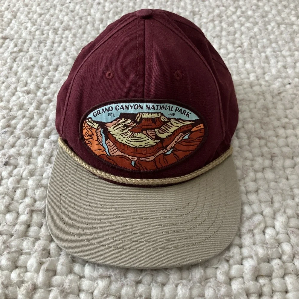Sendero Provisions Co. Hat Cap Adult Red Snapback‎ Roped Rio Grande River